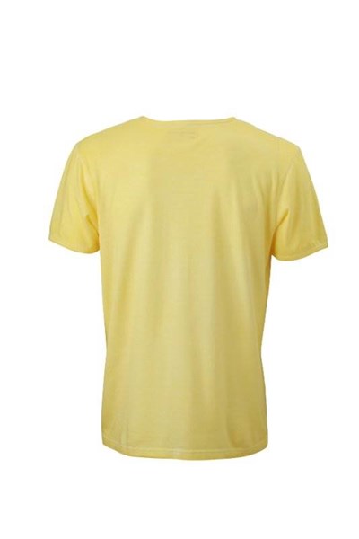 Obrázky: Pánské triko EFEKT J&N sv.žluté M, Obrázek 2