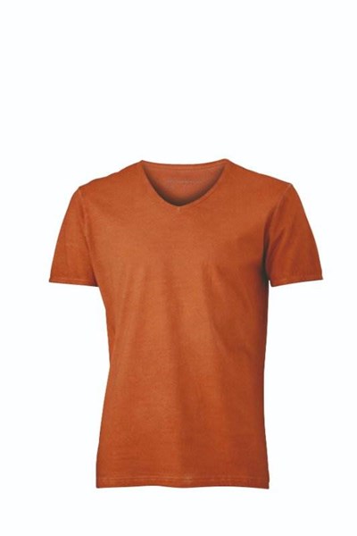 Obrázky: Pánské triko EFEKT J&N oranžové S, Obrázek 1