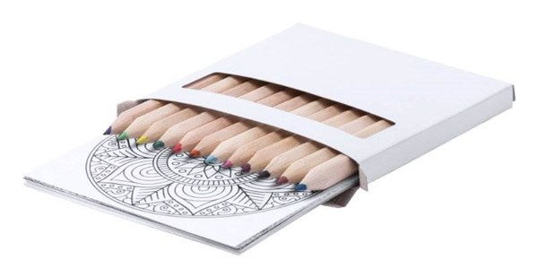 Obrázky: Pastelky s mandala omalovánkami, Obrázek 2