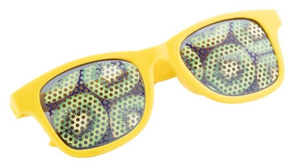 Obrázky: Dětské sluneční brýle s UV400 ochranou, žluté, Obrázek 4
