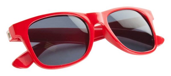 Obrázky: Dětské sluneční brýle s UV400 ochranou, červené, Obrázek 2
