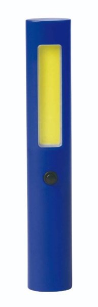 Obrázky: LED COB plast. pracovní svítilna s magnetem, modrá, Obrázek 1