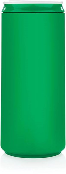 Obrázky: Ekologická láhev - tvar plechovka 300 ml, zelená, Obrázek 2