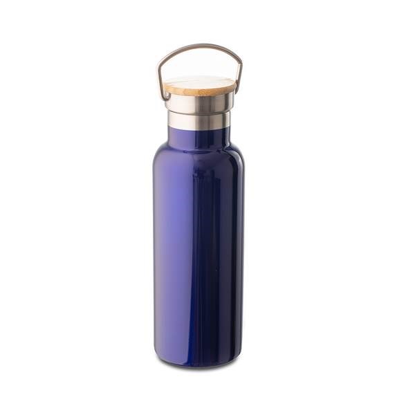 Obrázky: Modrá termoska s rukojetí, 500 ml