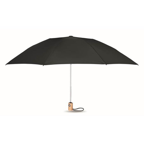 Obrázky: Deštník z RPET, černý