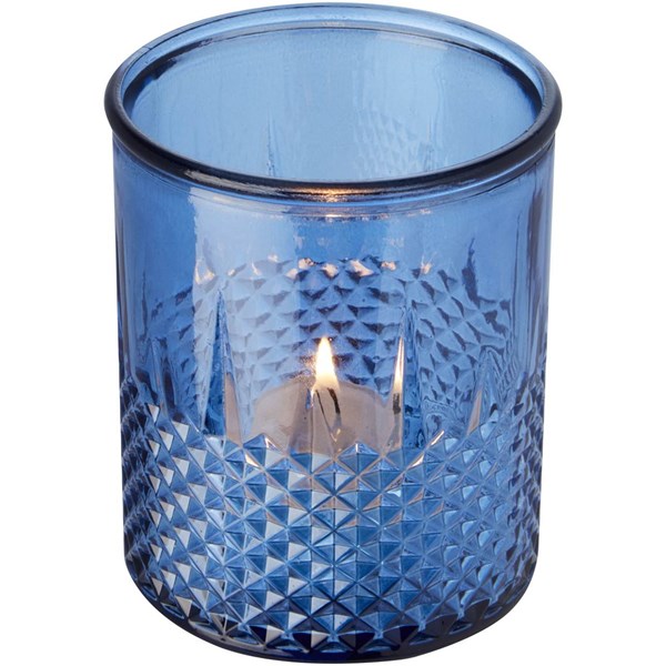 Obrázky: Modrý svícen na čajovou svíčku, Obrázek 2