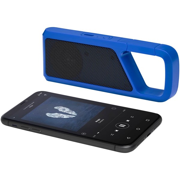 Obrázky: Modrý Bluetooth reproduktor s dosahem až 10 m, Obrázek 6
