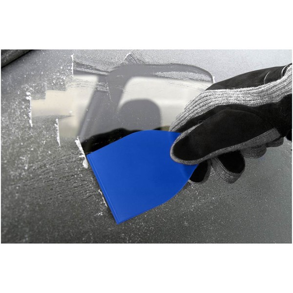 Obrázky: Škrabka na led z recykl. PET, modrá