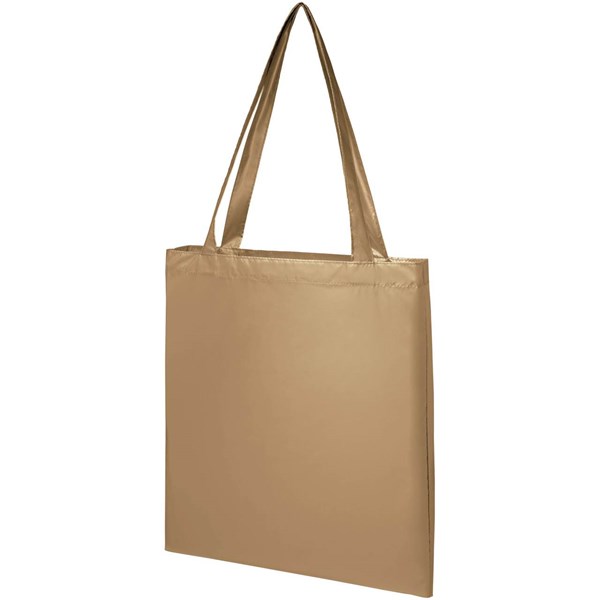 Obrázky: Salvador lesklá nákupní taška zlatá, Obrázek 1