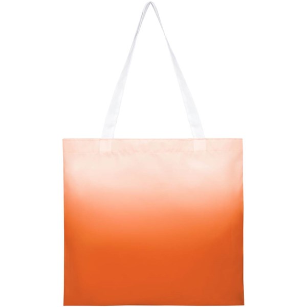 Obrázky: Oranžová nákupní taška s barevným přechodem, Obrázek 2