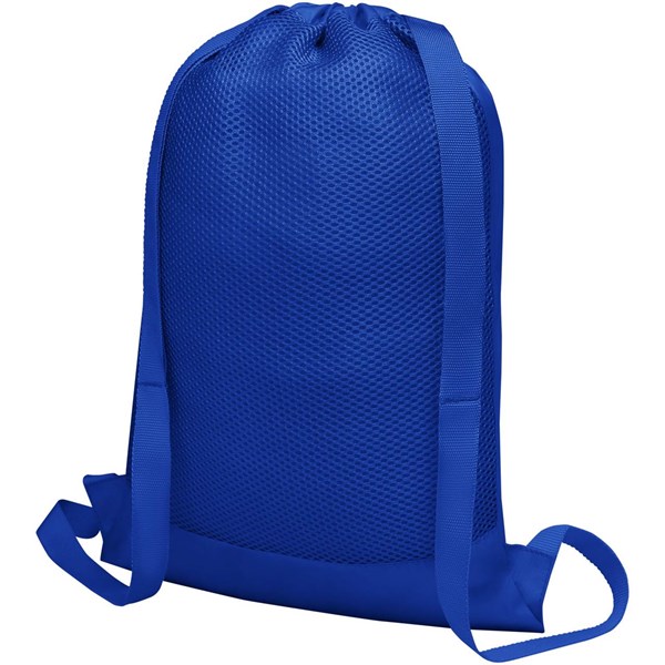 Obrázky: Modrý batoh se stahovací šňůrkou