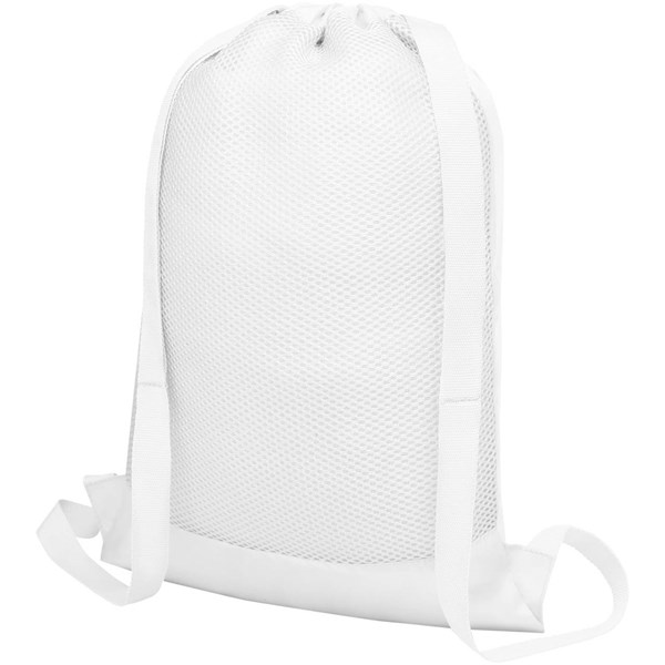 Obrázky: Bílý batoh se stahovací šňůrkou, Obrázek 1