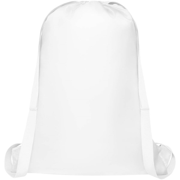 Obrázky: Bílý batoh se stahovací šňůrkou, Obrázek 2