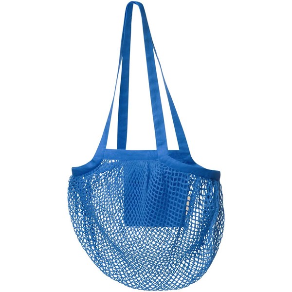 Obrázky: Síťovaná nákupní taška Pune modrá, Obrázek 1