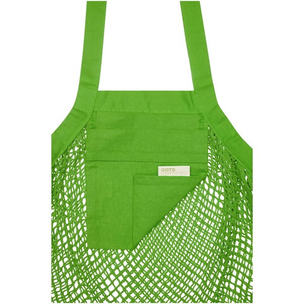 Obrázky: Síťovaná nákupní taška Pune zelená, Obrázek 2