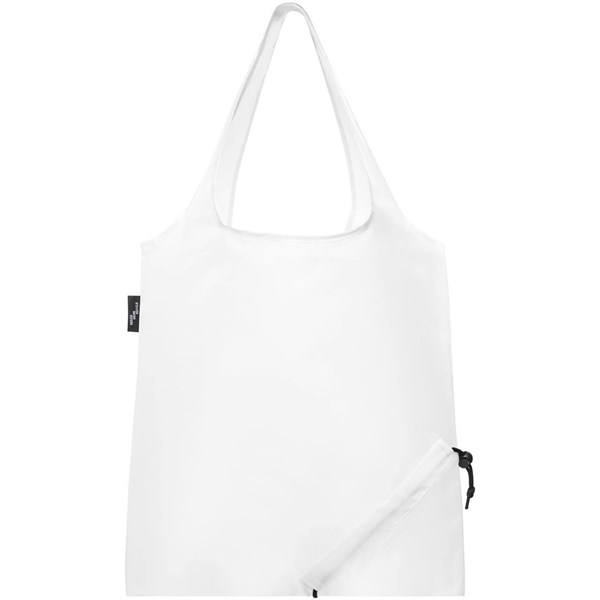 Obrázky: Skládací nákupní taška z RPET bílá, Obrázek 2