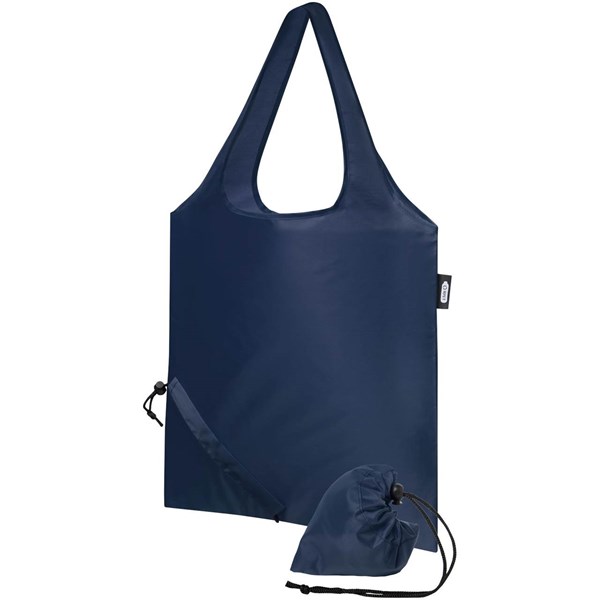 Obrázky: Skládací nákupní taška z RPET Sabia námořně modrá