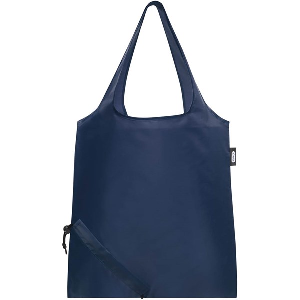Obrázky: Skládací nákupní taška z RPET Sabia námořně modrá, Obrázek 5