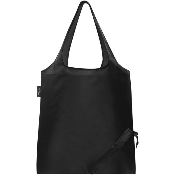 Obrázky: Skládací nákupní taška z RPET Sabia černá, Obrázek 2