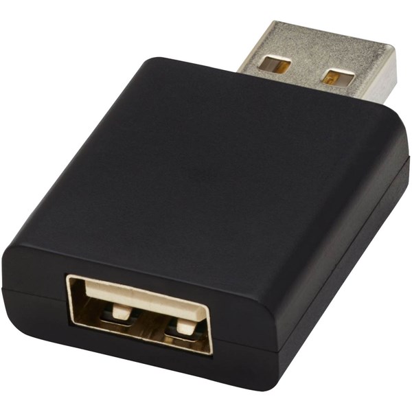 Obrázky: USB datový blokátor Incognito, černý, Obrázek 3