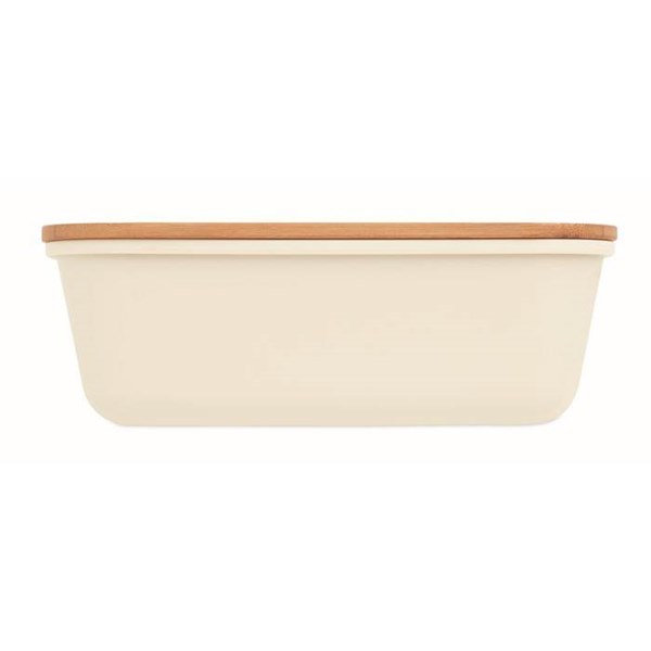 Obrázky: Obědová krabička s bambusovým víkem, béžová, Obrázek 4