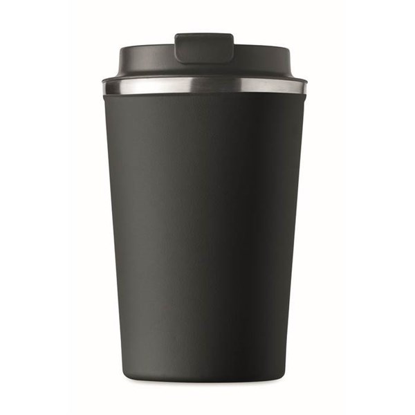 Obrázky: Černý dvoustěnný pohárek 350 ml, Obrázek 2