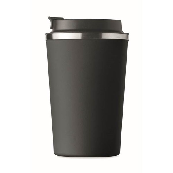 Obrázky: Černý dvoustěnný pohárek 350 ml, Obrázek 4
