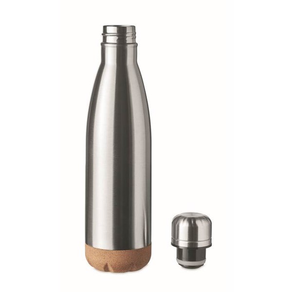 Obrázky: Stříbrná láhev s dvojitou stěnou 600 ml, Obrázek 5