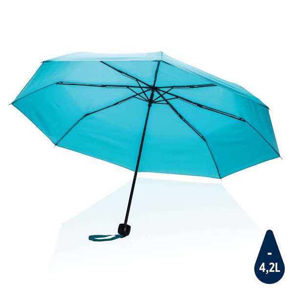 Obrázky: Modrý deštník Impact ze 190T RPET AWARE™