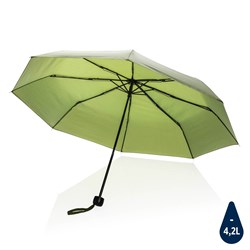 Obrázky: Zelený manuální deštník ze 190T rPET AWARE™
