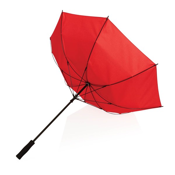 Obrázky: Červený větru odolný deštník Impact, Obrázek 3
