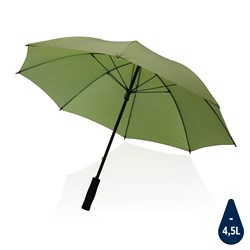 Obrázky: Zelený větru odolný manuální deštník rPET