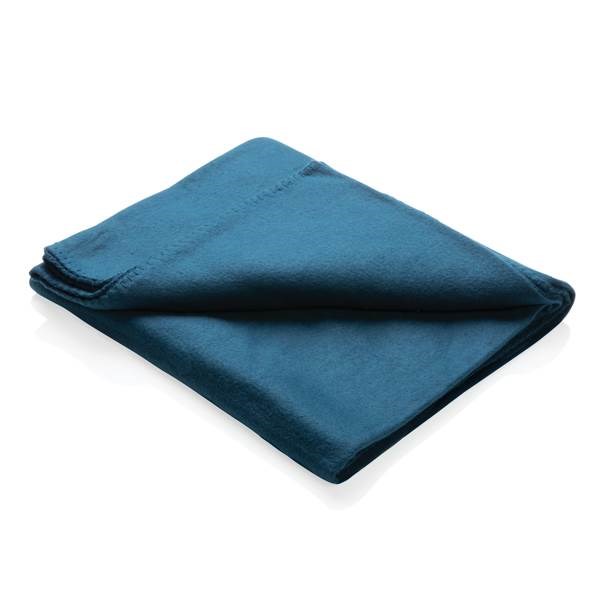 Obrázky: Modrá fleecová deka v sáčku, Obrázek 1