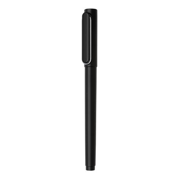 Obrázky: Černé plastové pero X6 s vrškem