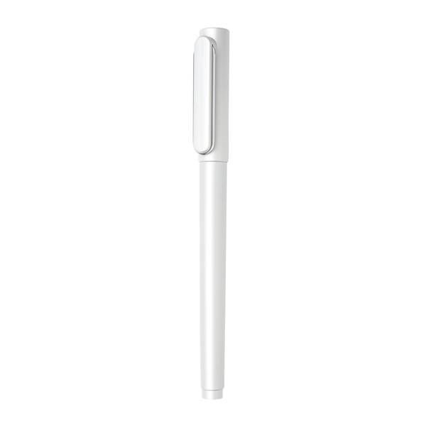Obrázky: Bílé plastové pero X6 s vrškem