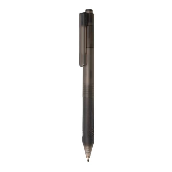 Obrázky: Matné černé pero X9 se silikonovým úchopem, Obrázek 1