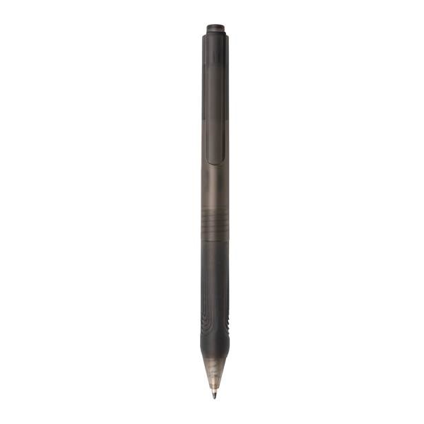 Obrázky: Matné černé pero X9 se silikonovým úchopem, Obrázek 2