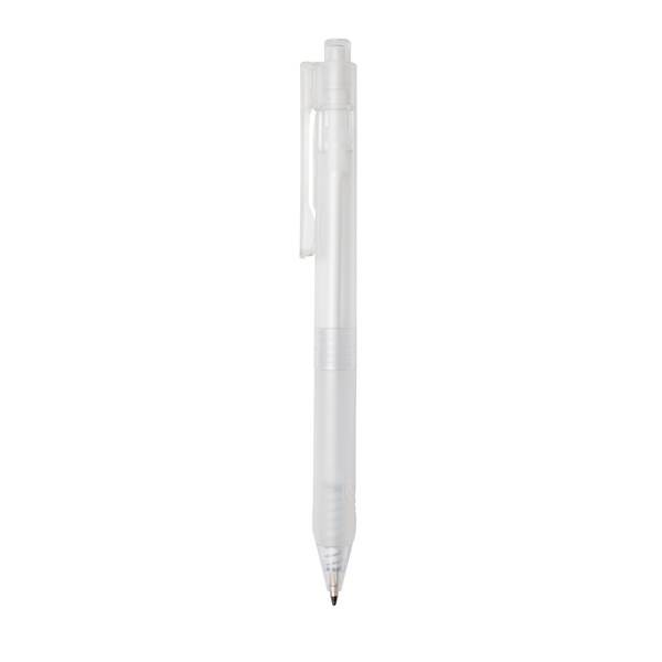 Obrázky: Matné bílé pero X9 se silikonovým úchopem, Obrázek 3