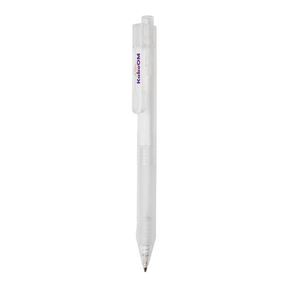 Obrázky: Matné bílé pero X9 se silikonovým úchopem, Obrázek 4