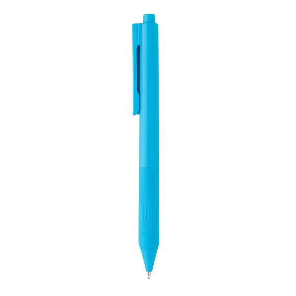 Obrázky: Modré pero X9 se silikonovým úchopem, Obrázek 3