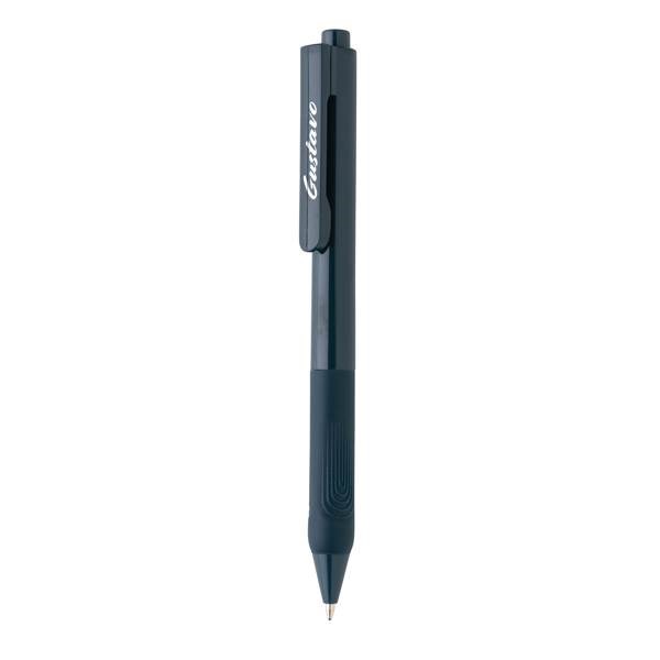 Obrázky: Námořně modré pero X9 se silikonovým úchopem, Obrázek 4