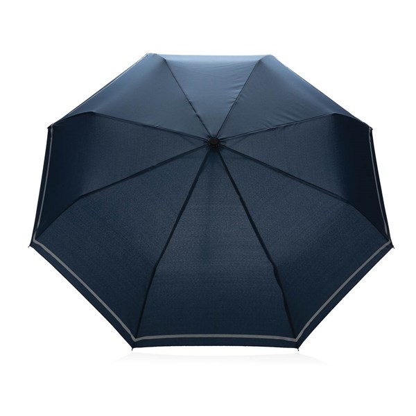 Obrázky: Námořně modrý deštník Impact s reflexním proužkem, Obrázek 2