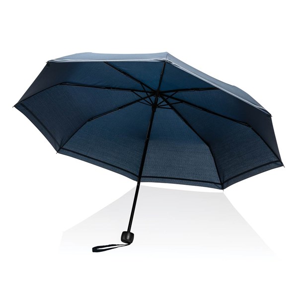 Obrázky: Námořně modrý deštník Impact s reflexním proužkem, Obrázek 4