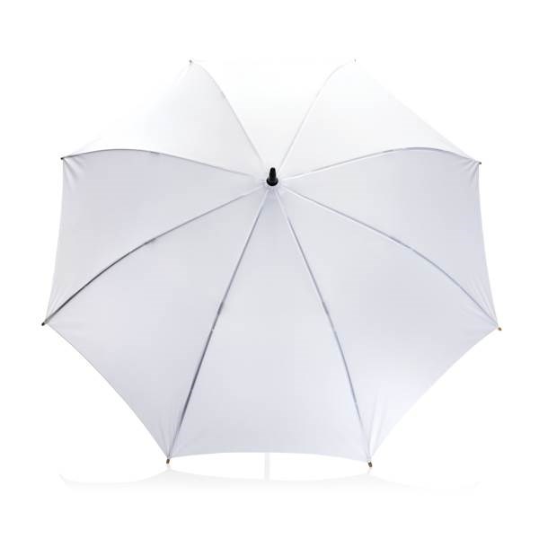 Obrázky: Bílý bambusový automatický deštník Impact, Obrázek 2