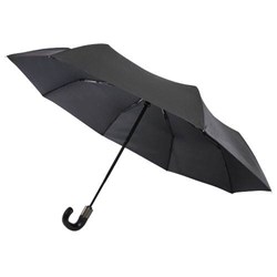 Obrázky: Černý skládací deštník s aut.otevíráním a zavíráním
