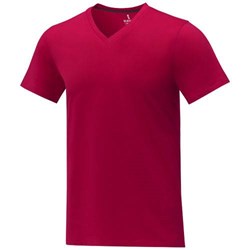Obrázky: Pánské tričko Somoto ELEVATE do V červené XS