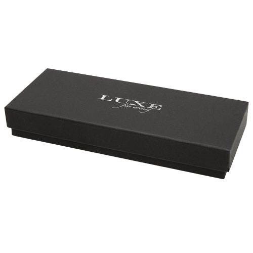 Obrázky: Černá dárková krabička na dvě pera, prázdná, Obrázek 5