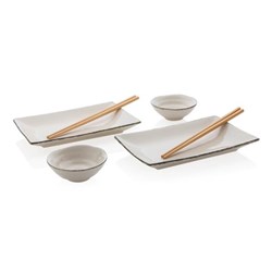 Obrázky: Sada na sushi pro 2 osoby Ukiyo, bílá