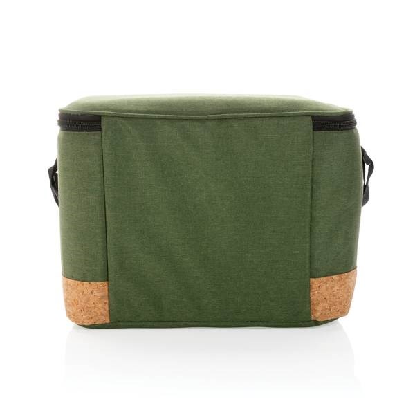 Obrázky: Chladící taška XL s korkovým detailem, zelená, Obrázek 4