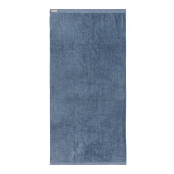 Obrázky: Osuška 70 x 140 cm 500g Ukiyo Sakura, modrá, Obrázek 2